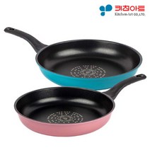 키친아트 [1+1] 심플리 다이아몬드 5중코팅 프라이팬, 04.후라이팬 30cm/02.후라이팬 26cm