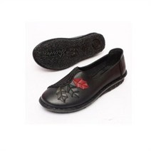 해뜰 슈슈 3단 리프장식 엄마신발 플랫 중년여성단화 (7795360)