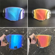Motocross Helmet for R50S Helmet Special Lens Day and Night Sun Visor Aurora Red Lenses Electroplate, [01] S, [07] Fuchsia