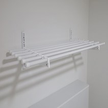 아텍스 다용도 시스템 벽선반 반달선반 화이트 국내제작, 43cm, 3단, 1m