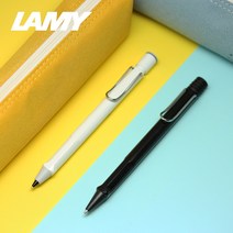 [라미]LAMY 사파리 볼펜+샤프 세트 / RAMY / 무료각인 / 공식수입처 제품 / 병행 아님, 핑크, 화이트블랙클립
