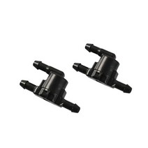 앞 유리 와셔 노즐 OE:85321-28020 Toyota Corolla Scion 용 체크 밸브 Lexus Car Accessories Three Way Valve, 2PCS