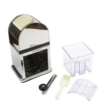 눈꽃 빙수기 슬러시 제빙기 업소용 우유 팥빙수 아이스크림 아이스메이커 home manual ice crusher stainless steel mini ice shaver