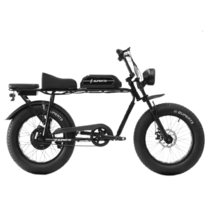 광폭타이어자전거 전기 MTB super73S1S2 자전거 와이드 타이어 레트로 보조전기차, 전후 듀얼 디스크 브레이크/2A 충전, 48V, 13AH