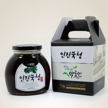 100% 국산 인진쑥청 전통 조청 국내산 인진쑥 원료 650g 프리미엄 선물, 단품, 단품