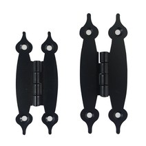 가구 화살정첩 4011 캐슬경첩 수납장 싱크대 도어 힌지 코너 피아노 옛날장식 피스포함, 블랙 대