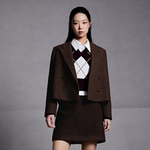 미쏘 여성용 울터치 오버핏 숏자켓