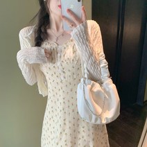 끈나시 뷔스티에원피스 초여름 CHIC 스윗 프렌치 소프트스타일 롱 러블리 점프슈트 봄 2665671959