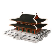 퍼즐피플 3D 영공방 건축물 입체퍼즐모형, 3D목재 근정전 경복궁시리즈, 1Ea