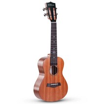 우쿨렐레 입문용 보급용 우쿠렐라 미니기타 입문자, 마호가니 합판 21인치