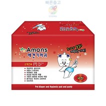 아몬스 마킹방지 애견기저귀 소형견용 10매 수컷매너벨트 강아지 외출용 요실금