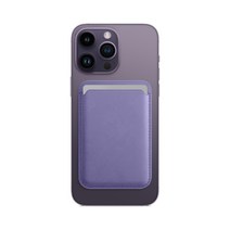 르메이어 맥세이프 네오디움 아이폰 가죽 카드지갑, 위스테리아, 1개