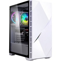 잘만 Z3 Iceberg ATX 미드 타워 게이밍 PC 케이스, White