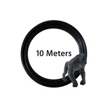 3D프린터필라멘트 LeoPlas 1.75mm 10 및 미터 탄소 섬유 PLA 필라멘트 샘플 3D 프린터 소모품 인쇄 용품 플, 01 Black 10m 30g