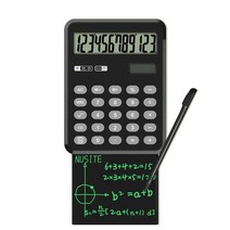 6 인치 계산기 USB LCD 쓰기 태블릿 휴대용 충전식 드로잉 보드 사무실 필기 노트북 학교 및 작업용, 02 Slip Black
