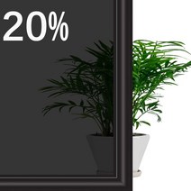 차량용 썬팅 필름 무접착 시트지 VLT 5/15/30/50% 열 및 UV 블록 전문 창 색조 접착 자동차 정전 태양 그늘 건물, [14] 80x500 cm, [03] 20 VLT