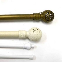 없음 커튼봉 레일 바란스용봉, 선택01-17mm 화이트봉 6자