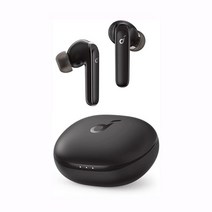 앤커 사운드코어 soundcored life p3 블루투스 이어폰 멀티 모드 액티브 노이즈 캔슬링 헤드셋 쿵쿵 베이스 이어 버드 6 마이크가있는 깨끗한 통화, 검은색