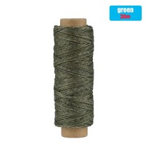 가정용 미니 재봉틀 다색 150D 30M 가죽 바느질 왁스 스레드 코드 가죽 공예 DIY 바느질 스레드 가죽 바느, 18 R-30M, [18] R-30M