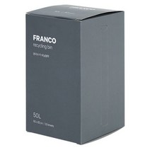 창신 리빙 대용량 분리수거함 전용 비닐 50l 50매 쓰레기분류함, 단품