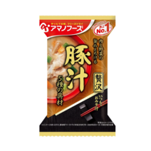 일본구매대행 아마노푸드 된장국 돈지루 12.5g×10끼