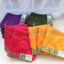 토아타월 fruit towel, 색상:옐로우