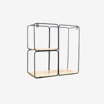 [WINZI_마켓] 오븐렌지대 소품선반 아크릴정리함 그릇장 주방수납선반 원목오픈장, ▩▷_ 정사각 엔틱 선반 인테리어 수납 정리 데코 소품, ∵본상품∵