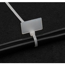 마크 타이 250P 네임 코드 정리 선정리 홀더 전선 고정 클립 책상 컬러 메모 케이블타이, 상품선택, 블루, 쿠팡 블루