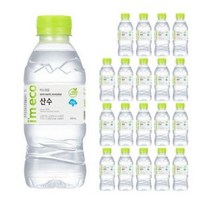 아임에코 산수 생수, 330ml, 20개