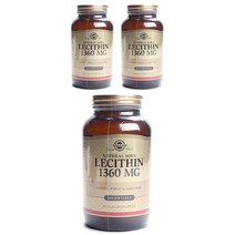 솔가 레시틴 1360mg 소프트젤, 100개입 × 1개, 1개