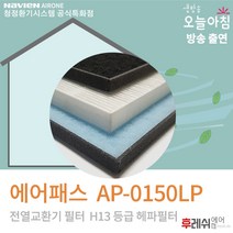 에어패스필터 AP-0150LP 아파트환기시스템필터510후레쉬에어, 방문교체(선배송후 15000원현장지급)