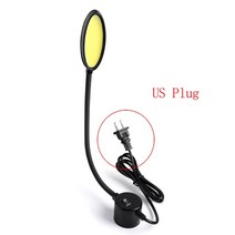 휴대용 COB LED 재봉틀 3W/6W/8W 110-265V 선반 드릴 작업대용 마그네틱 마운팅베이스 작업 조명, 06 8 W