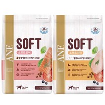 ANF 소프트 soft 강아지 반습식사료 연어 치킨 5.4kg, ANF 소프트 치킨 5.4kg