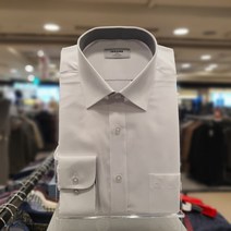 NC불광점 레노마 #신상 초특가 할인*** 화이트 면60% 폴리40% 혼방 소재 비침 없는 트윌 배색 일반핏 긴팔셔츠 RMSSGP-903-WH-5