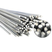 용접용품 용접도구 용접부품 welding 알루미늄 플럭스 코어드 용접 와이어 알루미늄 용접 솔더링을 위한 쉬운 용융 용접봉 솔더 파우더 필요 없음, 2.0mm- 10개