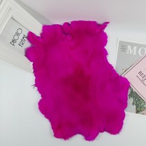Qearlstar- 렉스 토끼털 피부 35x20cm 천연 모피 펠트 DIY 의류 악세사리 홈 인테리어 담요 JX02