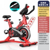 헬스장 실내용 싸이클 재활 가정용 자전거 고급 게임 실내 헬스 입식 바이크, B2-레드/엔트리-실시간 심박수 측정