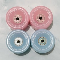 YAPOGI 서프보드 유지 긴 플레이트 스케이트 보드/랜드 플러싱 65Mm 플래시 휠 빛나는 랜드 서핑 베어링, 65Mm색상혼합및일치