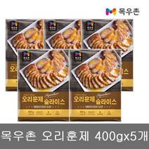 목우촌 훈제 오리 고기 간편팩 400gX5개/오리 슬라이스