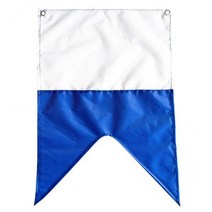 50x35cm 스쿠버 다이빙 다이빙 보트 알파 플래그 국립 배너 국제 서명, 파란색과 흰색, 폴리 에스테르 태 피터