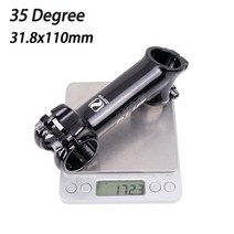카본 스템 ZTTO-자전거 70mm 90mm 110mm 17 도 35 고강도 광택 XC AM MTB 로드 바이크용 31.8mm 핸들 바, [02] 35degree 90mm Black