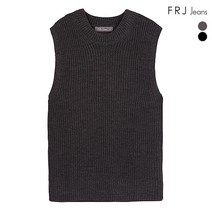 에프알제이 남성 U넥 니트 베스트 (F84M-KP018B)