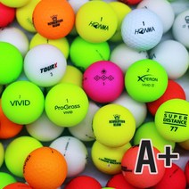 브랜드 로스트볼 A+ 50알 모음, 일반 비비드 A+, 50개