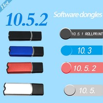 나인틴 립 소프트웨어 10 .5 DTF UV 프린트 롤 USB 동글 화이트 색상 엡손 L805 L800 R1390 L1800 R2000 4880 7880 P6000 10.3, [12] 1052 and RollPrint