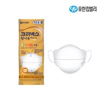 +특판용+ 크리넥스 황사용 마스크 플러스 KF80 소형 중형 대형 화이트 황사 및 미세먼지 차단 4단 접이식 의약외품 유한킴벌리 마스크 코스트코 동일 +사은품 착한마스크 1매, 10매, 플러스kf80소형+착한1매