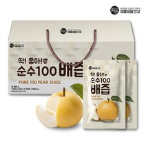 미쁨생활건강 딱좋아 국산 순수100% 배즙 90ml 30포, 단품, 단품