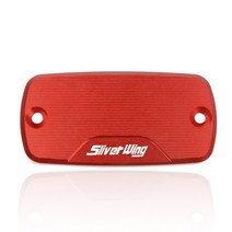 혼다 실버 윙 GT 400 600 2001 - 2017 2020 2019 오토바이 액세서리 프론트 브레이크 실린더 오일 리저버, 06 Red