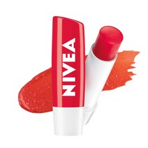 니베아 립밤 립케어 스트로베리 샤인 딸기향 입술보호제, 4.8g x 1개
