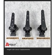 에어스프링 에어쇼바 재생쇼바 AIRMEXT®높이 눈금자 센서 암 교체 알루미늄 합금 제작 에어 서스펜션, 02 HS2 (airlift)