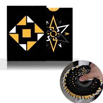 유매직 마술도구[카디스트리 패닝 옐로우에디션]Cardisty Fanning Yellow Edition Playing Cards